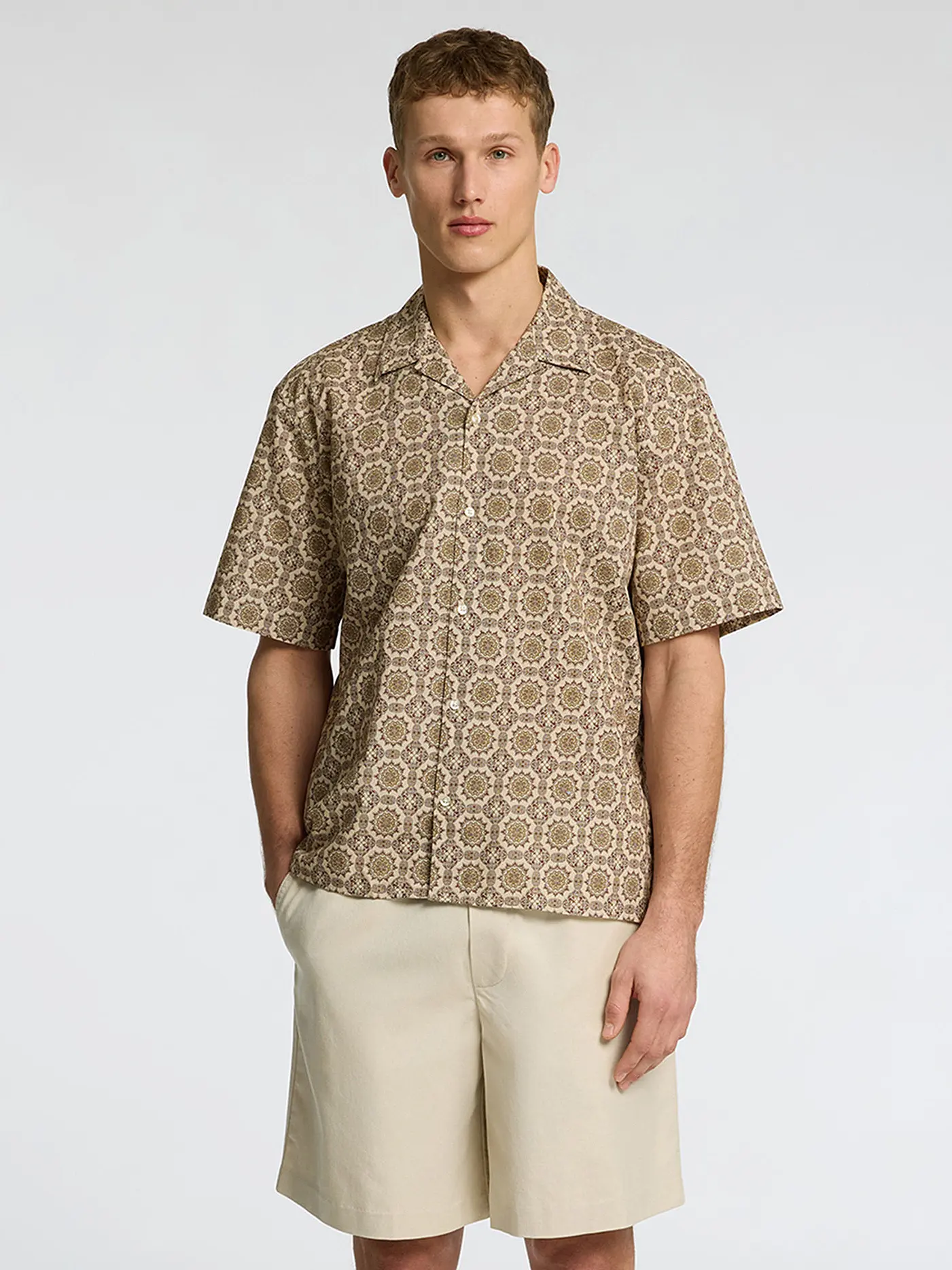 SELECTED | Hemd Relaxed Fit SLHRELAXSUN | beige